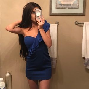 Royal Blue Cocktail Dress